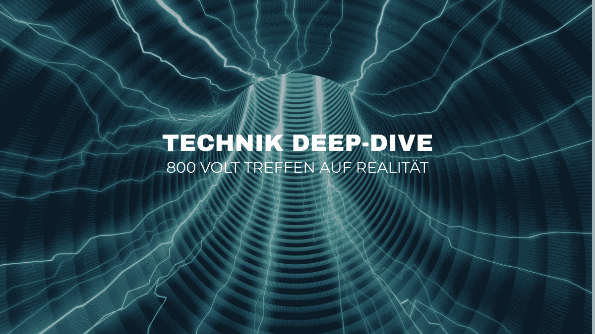 Abstrakte Darstellung von Hochspannung und Energiefluss als Symbol für den 800V Technik Deep-Dive im WaTTamWaTT Tech Lab.