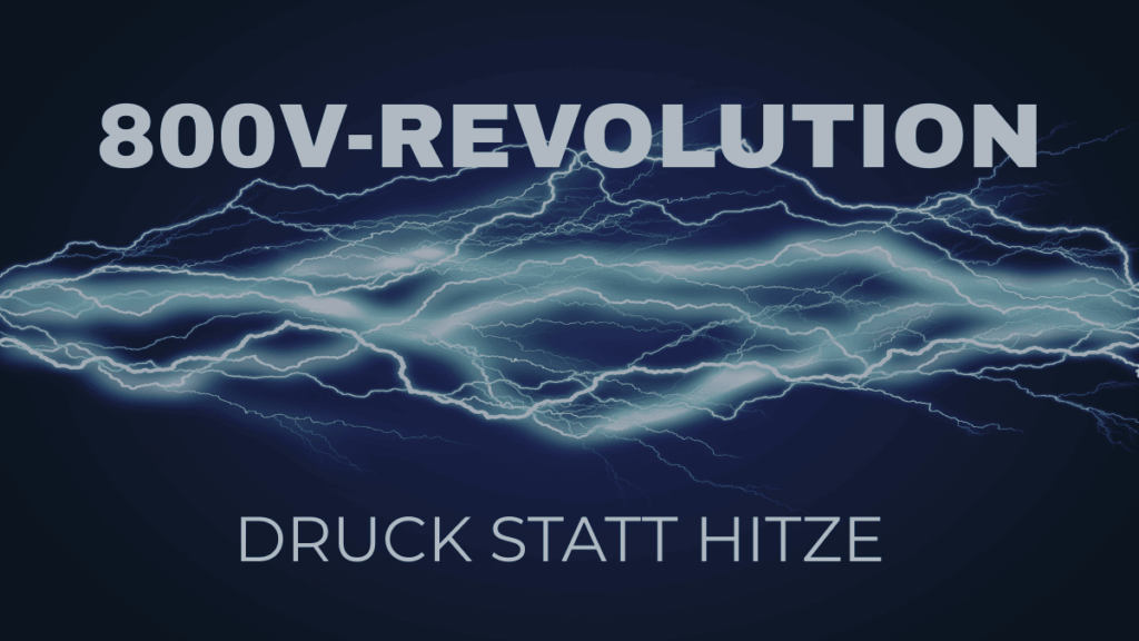 Grafische Darstellung von Hochspannung als Symbol für die 800-Volt-Technik und effizientes Laden im WaTTamWaTT Tech Lab.